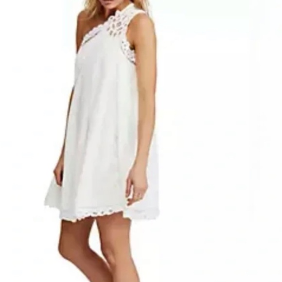 🔥 New Free People Billie Battenburg One Shoulder Dress🔥 - Picture 1 of 4